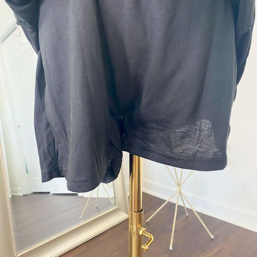 NWOT Black Built-in Shorts Romper Dress w Pockets Size L - Picture 7 of 8